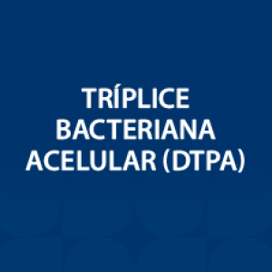 VACINA (DTPA-R) TRÍPLICE BACTERIANA ACELULAR 