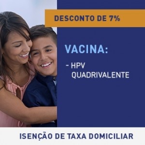 PACOTE DE VACINA DE HPV QUADRIVALENTE 2 DOSES