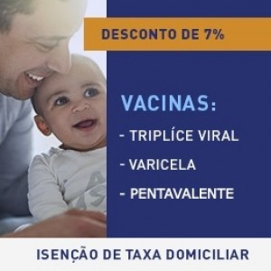 PACOTE DE VACINA 1 ANO E 3 MESES 