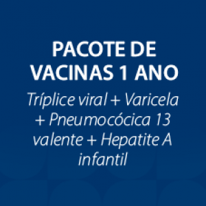 PACOTE DE VACINA DE 1 ANO 